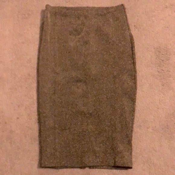 Metallic Gold Shaper Skirt LIKE NEW!! - Picture 1 of 8